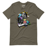 "The Windows" Art T-Shirt - Abstract NYC Cartoon Landscape - Many Colors