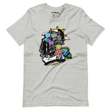 "The Windows" Art T-Shirt - Abstract NYC Cartoon Landscape - Many Colors