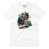 "The Windows" Art T-Shirt - Abstract NYC Cartoon Landscape - Many Colors