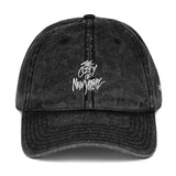 "The City of New York" Classic Denim Hat - Embroidered Lettering - 2 Colors